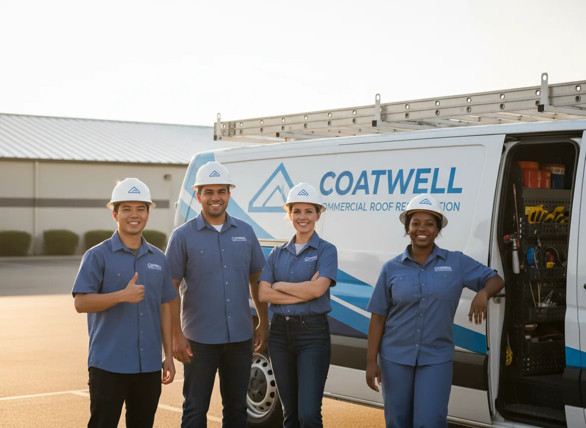 Commercial roof coating company in Quaker Hill, CT